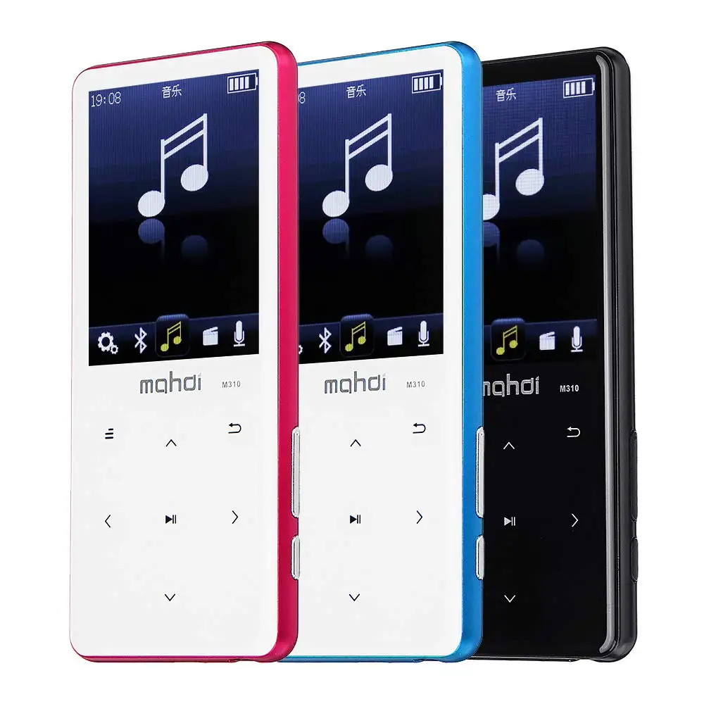 M310 MP3 плеер с Bluetooth 4 2 сенсорные кнопки дюймовым экраном 16 ГБ Портативный без