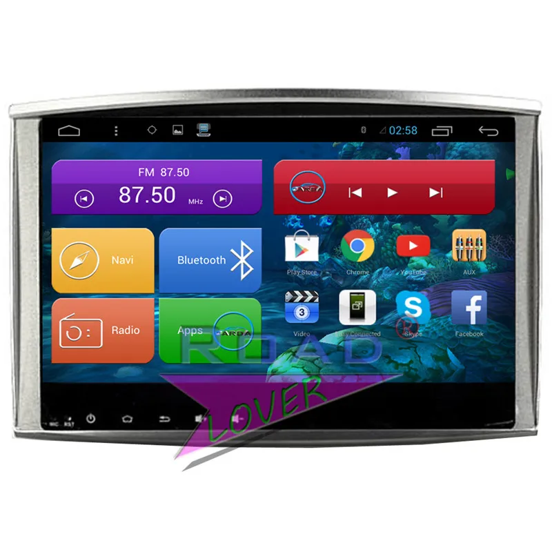 Автомагнитола Roadlover 2 Din Android 7 1 для Toyota Land Cruiser 100 стерео GPS навигация|car head unit|audio for