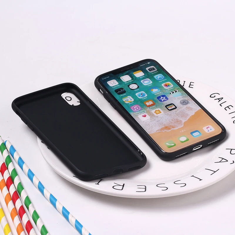 Мягкий силиконовый чехол для iPhone 12 11 Pro 6 8 8Plus X 7 7Plus XS Max с изображением