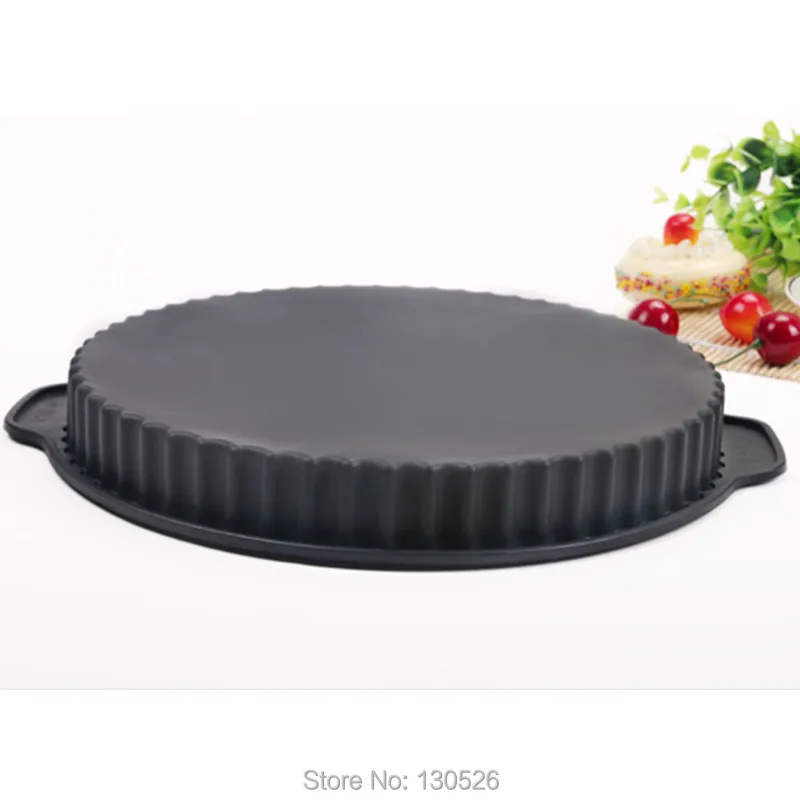 Антипригарное покрытие круглая силиконовая форма для кекса большой