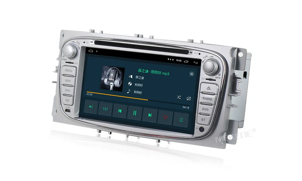 HD Android 9,1 2+ 32G Автомобильный dvd-плеер 2 Din радио gps Navi для Ford Focus Mondeo Kuga C-MAX S-MAX Galaxy Аудио Стерео головное устройство
