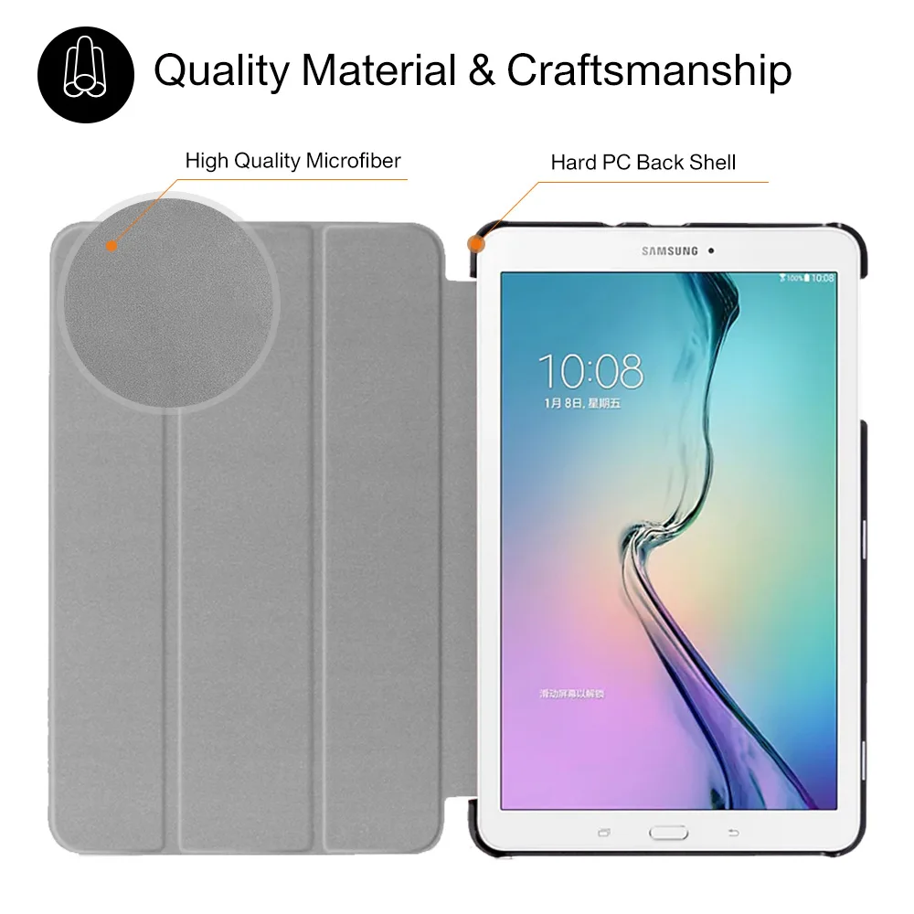 Чехол для планшета Samsung galaxy Tab E 9 6 чехол GALAXY T560 с пленкой и стилусом телефона