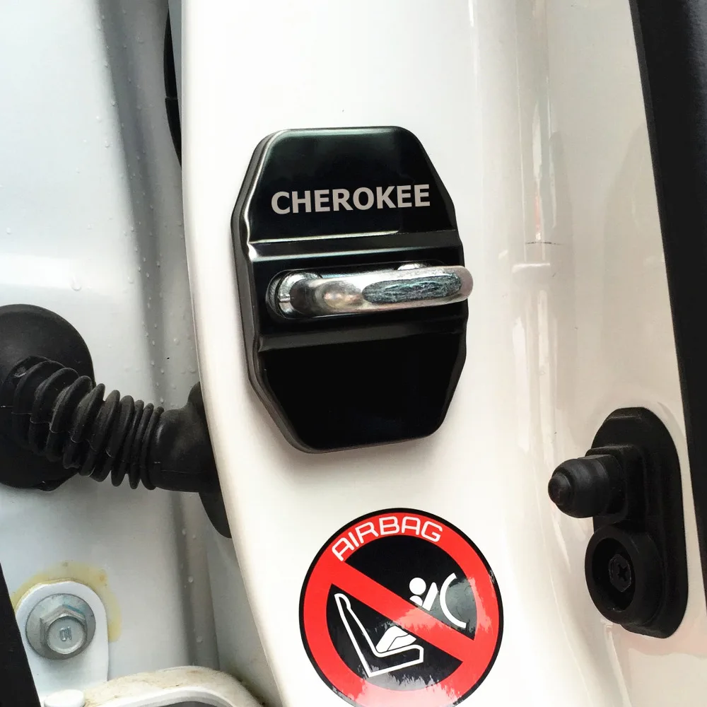 Автомобильный Стайлинг крышка дверного замка автомобиля автомобильные эмблемы