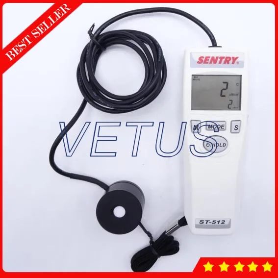 Портативный УФ измеритель люкс метр ST 512 излучение с 4 цифрами двойной дисплей