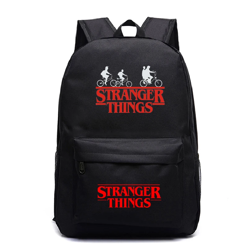

hot sale Stranger things Bags School Backpack Casual Stranger things printing knapsack Teens school bag