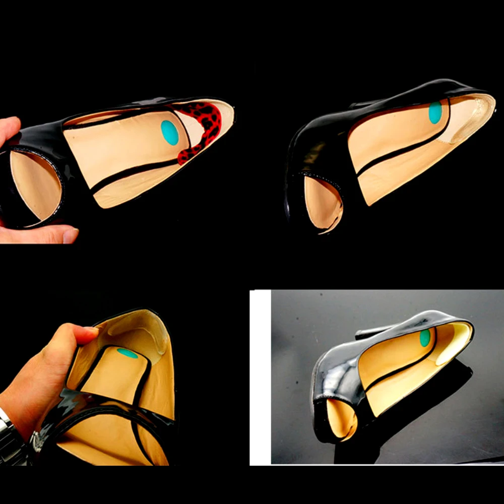 2 шт. гель для ухода за кожей ног задняя часть вкладыша Каблук Протектор стелька