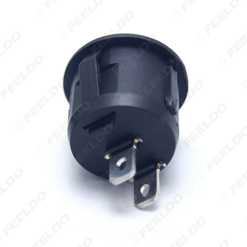 Motobot 2 Pin 23 мм Диаметр круглая кнопка 6A/250V 10A/125V AC автомобиль/Авто/Лодка Rocker SPST