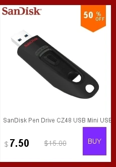 USB 2,0 SanDisk CZ61 USB флэш-накопитель 128 Гб 64 ГБ высокоскоростной USB компактный флеш-накопитель Micro USB флешка 32 ГБ 16 ГБ флеш-накопитель