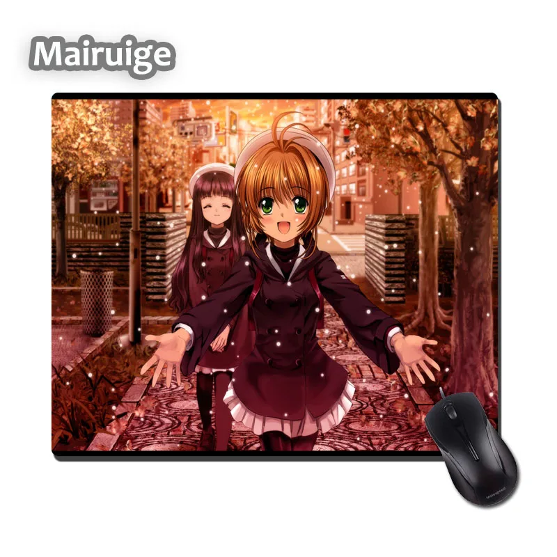 Mairuige аниме Маленький размер милая анимация Firls коврик для мыши Kinomoto Sakura