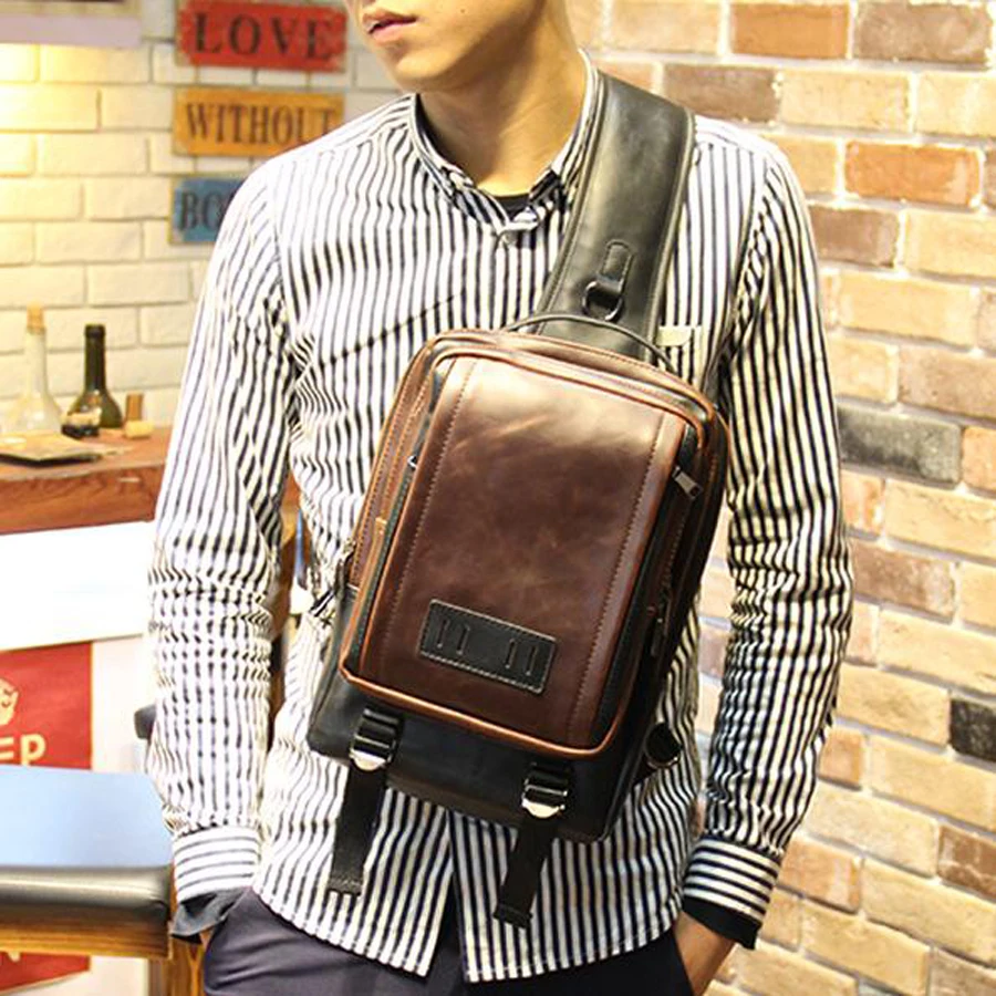 Новинка! В продаже мужские плечевые сумки из шотландки модные почтовые винтажные