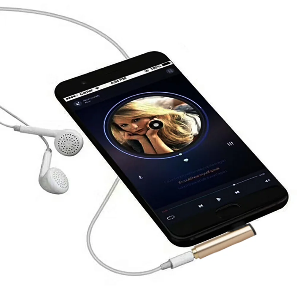 Новый USB Type-C штекер на 3 5 мм Женский аудио адаптер типа C разъем для наушников