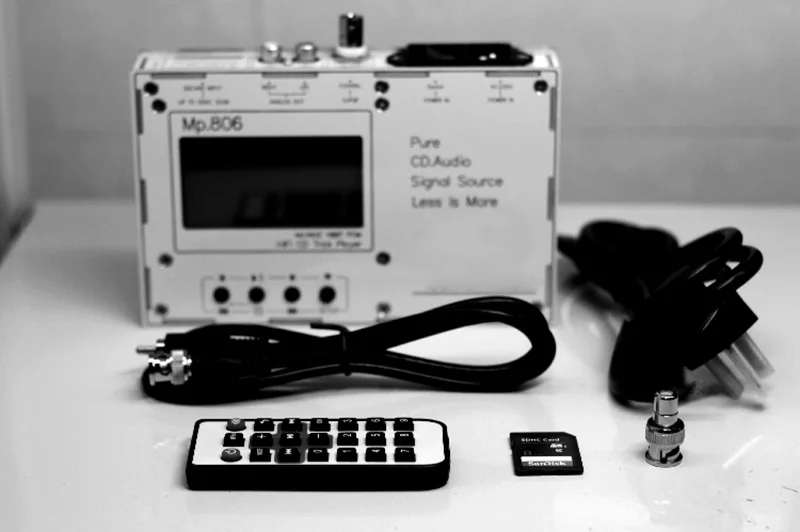 MP806 одночиповый микрокомпьютер SCM WAV цифровой проигрыватель без потерь Музыкальный плеер ЖК-дисплей