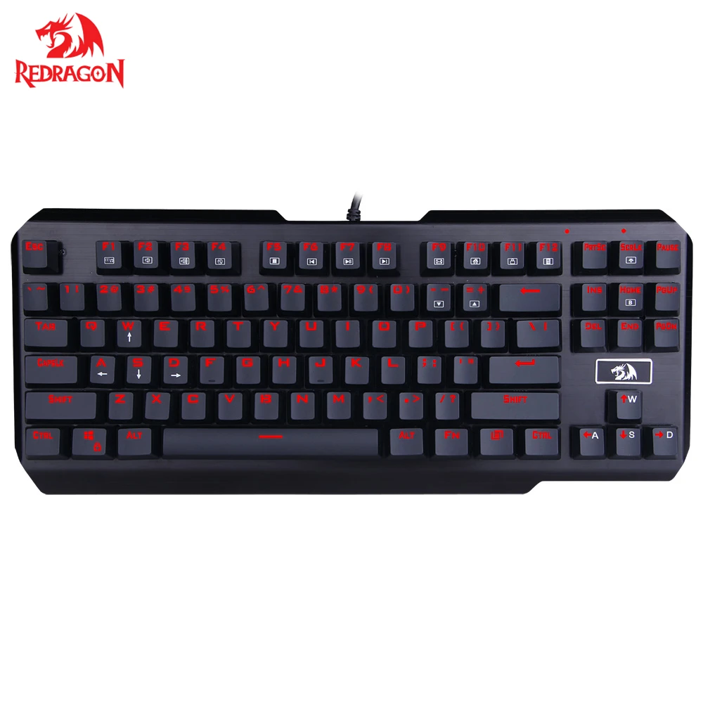 Механическая игровая клавиатура Redragon K553 USB эргономичная с подсветкой одним