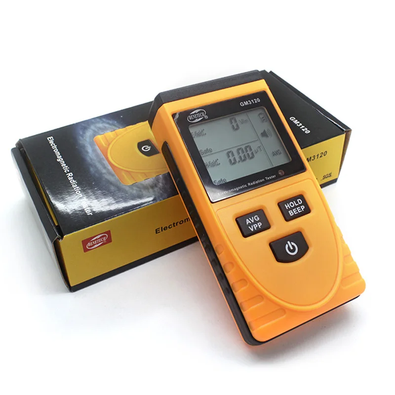 Benetech gm3120 ЭДС метр Ручной Детекторы электромагнитного излучения тестер Датчик |
