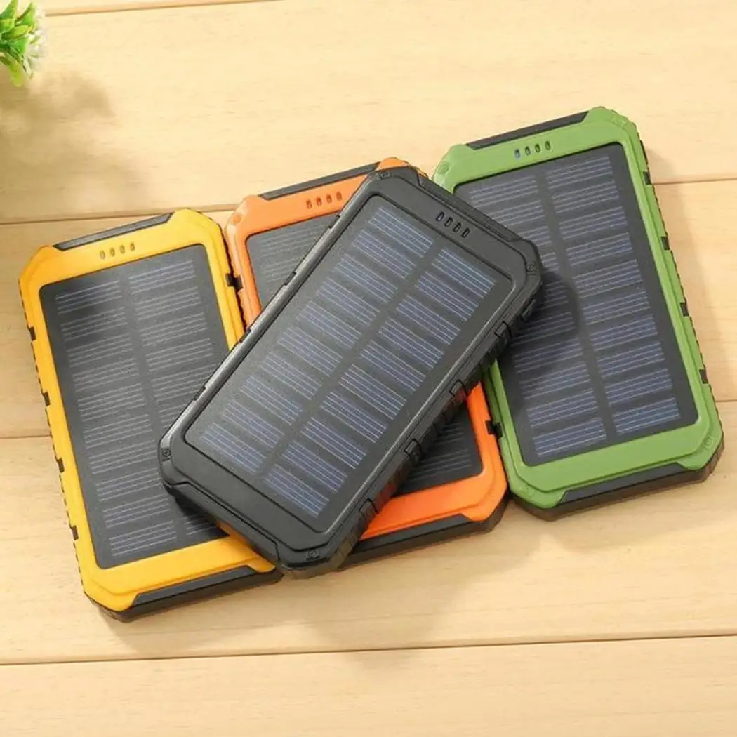 15000 mAh Солнечный Банк Силы Солнечное зарядное устройство Внешняя батарея