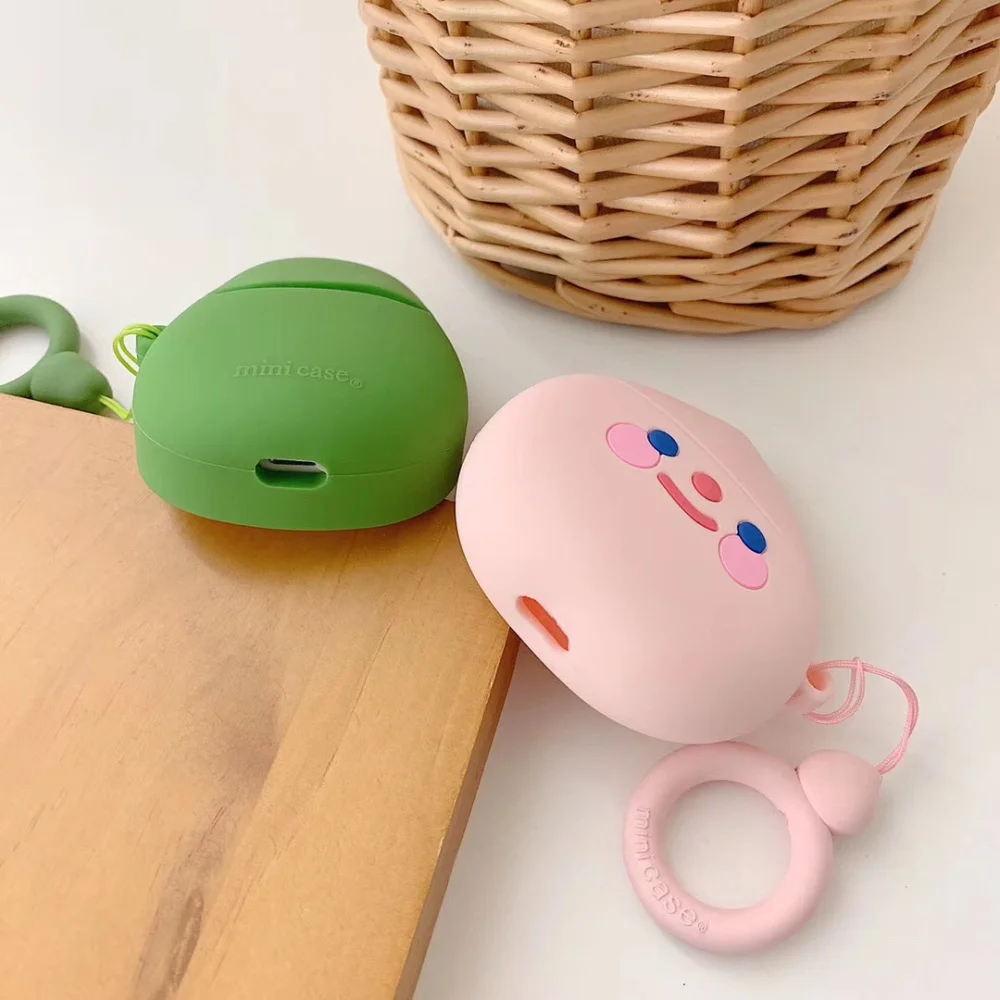 Чехол для беспроводных Bluetooth наушников Apple Airpods силиконовый чехол 2 защитный