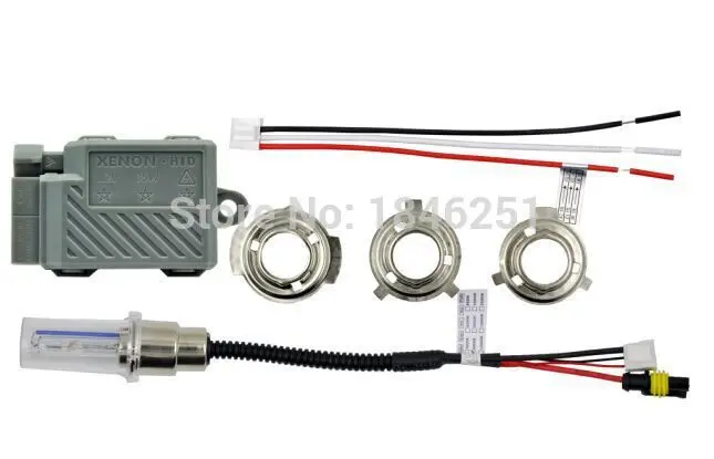 1 комплект 12V 35W DC спрятанный для двигателя H6M BA20D мотоцикла HID BI XENON светильник
