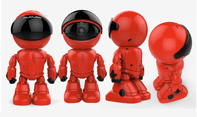 Беспроводной 960 P PAL красный робот WI-FI Камера IP P2P CCTV Cam Видеоняни и радионяни