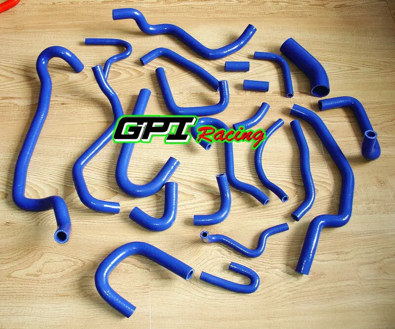 Силиконовый шланг для NISSAN SILVIA/200SX/180SX S13 CA18DET 1989-1994 1993 1992 1991 1990 черный 22 шт. |