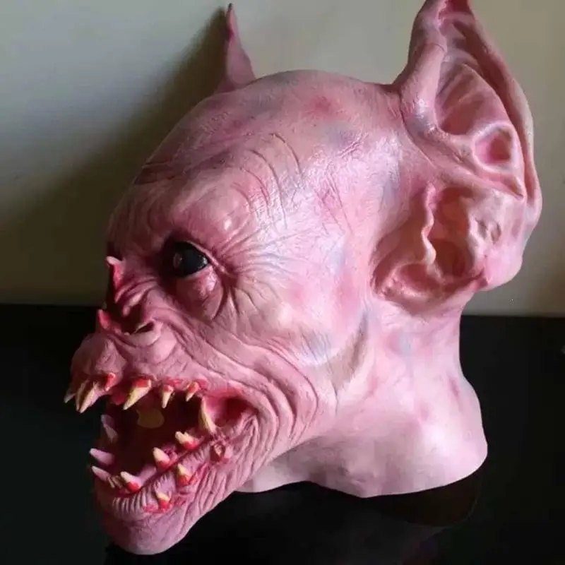 Scary Bats Halloween Mask Full Head Animal Devil Horror Party Costume Cosplay Headwear Monster Latex Fancy Dress #L35 | Дом и сад