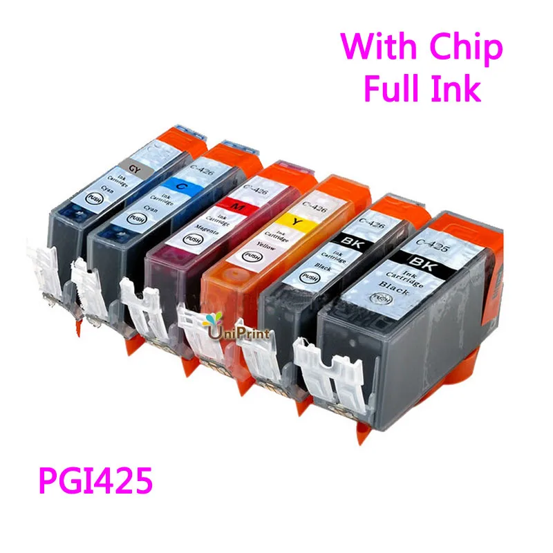 До 18x/3 комплекта Canon Φ чернильные картриджи PGI425 CLI426 PGI 425 CLI 426 для MG5240 / 5140/6140/8140 IP4840