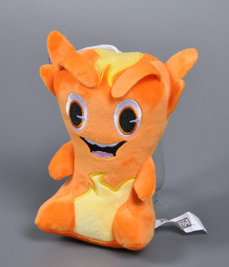 

17cm Slugterra plush toy Time-limited Multicolor Unisex Pepa stuffed doll Bludgeon Burpy Doc Joules Doll Plush Toy PIXELS Movie