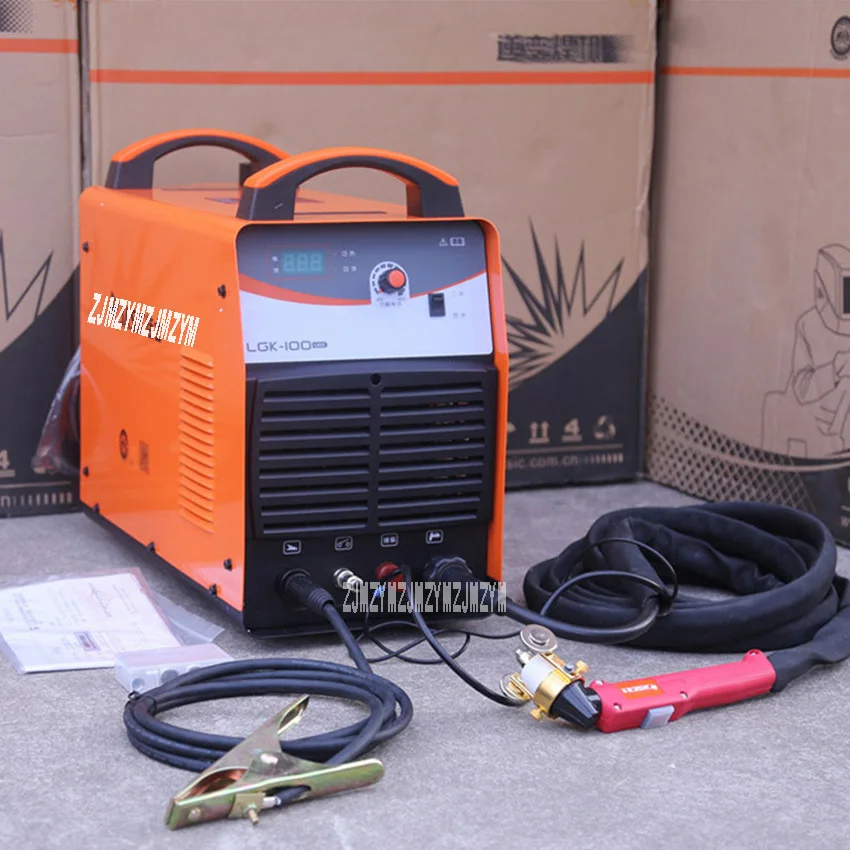 Новое поступление LGK-100 плазменной резки 380V 20~ 100A 15.2KW 50/60Hz аппарат для воздушно-плазменной резки резак с P80 фонарь в комплекте