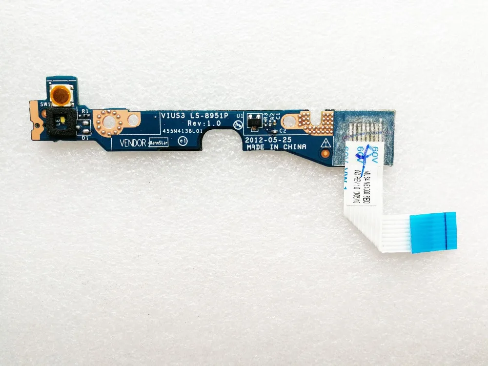 Оригинальная кнопка включения для lenovo S300 s310 s400 s405 s410 s415 LS-8951P | Компьютеры и офис