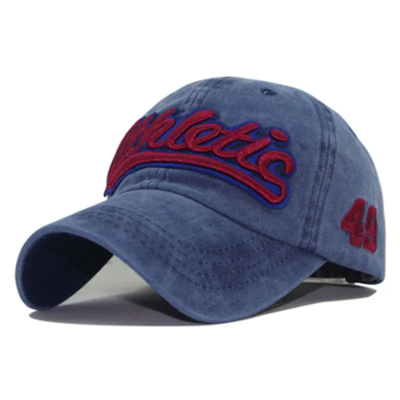 Летняя Осенняя джинсовая бейсбольная Кепка Snapback головные уборы для мужчин и