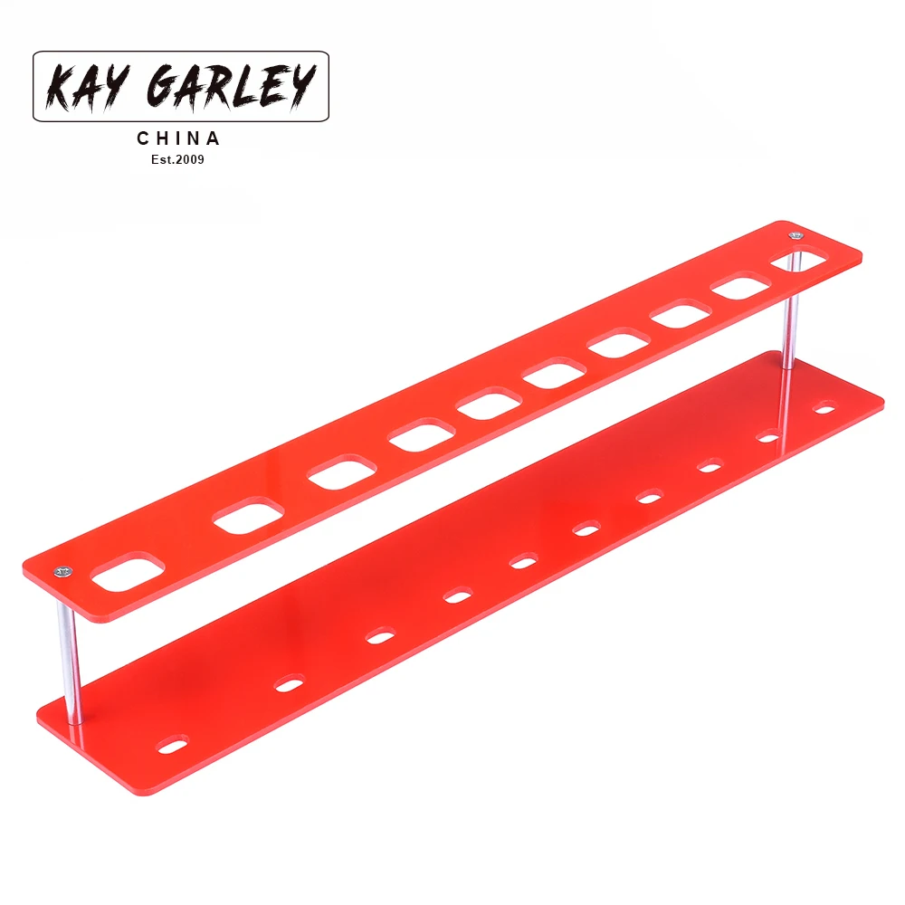 KAY GARLEY Профессиональные 10 отверстий овальной щетку держатель сушки показывая