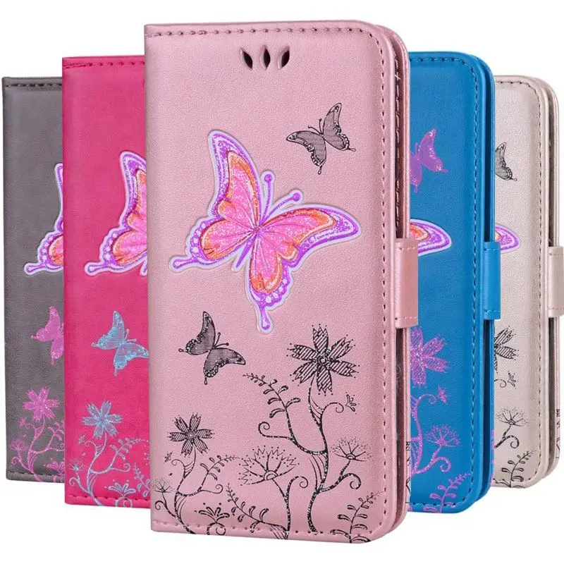 

Butterfly Case For Samsung Galaxy A3 A5 J3 J5 J7 2017 2016 J2Pro A8 Note 8 S9 S8 Plus S7 S6 Edge S5 Wallet Flip Cover Capa P99B