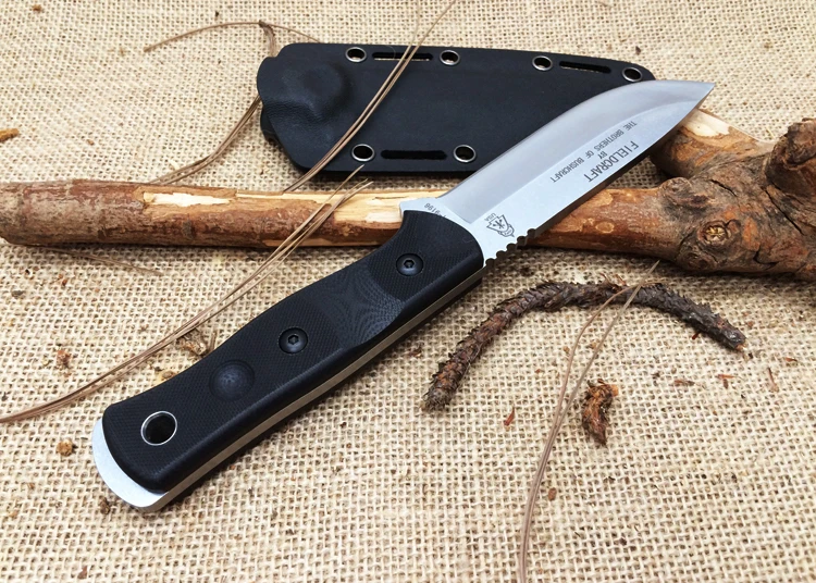 Новинка! Fieldcraft TOPS тактический фиксированный нож Brothers of Bushcraft 9Cr18Mov лезвие G10 ручка