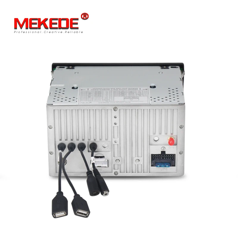 MEKEDE HD 2 din 7 дюймов Автомобильный DVD для VW Passat/JETTA/Bora/Polo/GOLF CHICO/SHARAN Поддержка заднего вида+ карта 16 г