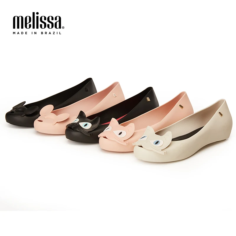 Melissa/обувь Cat; Новинка года; женские сандалии на плоской подошве; обувь melissa для женщин; прозрачные сандалии; женская прозрачная обувь; Adulto Mulher