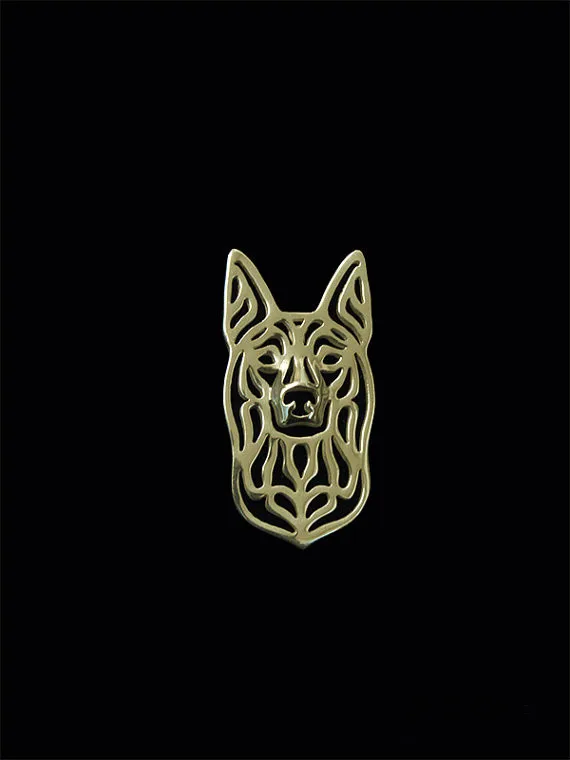 Модные высококачественные Милые Броши в виде австралийских животных Kelpie мужские