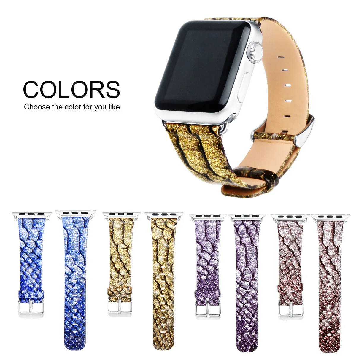 Ремешок из ПУ кожи для часов Apple Watch Iwatch 1 2 3 42 мм/38 мм | Наручные часы