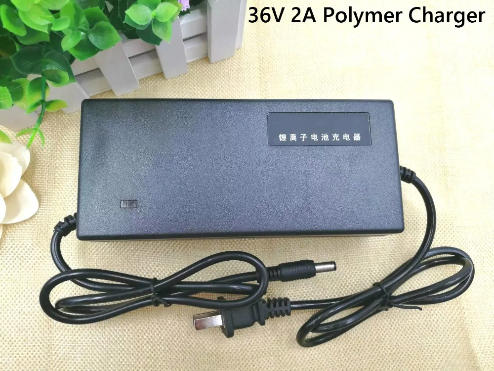 48V 2A 13S bike modification/electric/scooter lithium battery charger 36V 10S Polymer +Free shipping | Электроника
