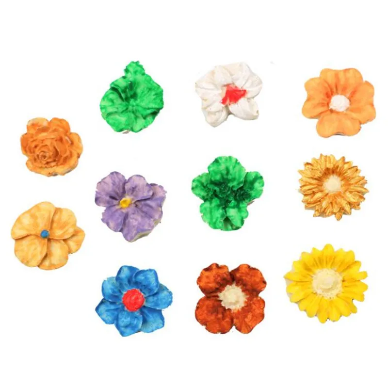 1PC DIY 3D 11Flowers Head Silicone Fondant Mold Baking Forms Soap Sugarcraft Cake Decoration Tools chocolate mould | Дом и сад