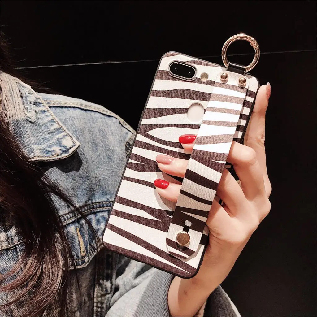 Ремешок на запястье повязка руку 3D с тиснением и изображением Полоски зебры