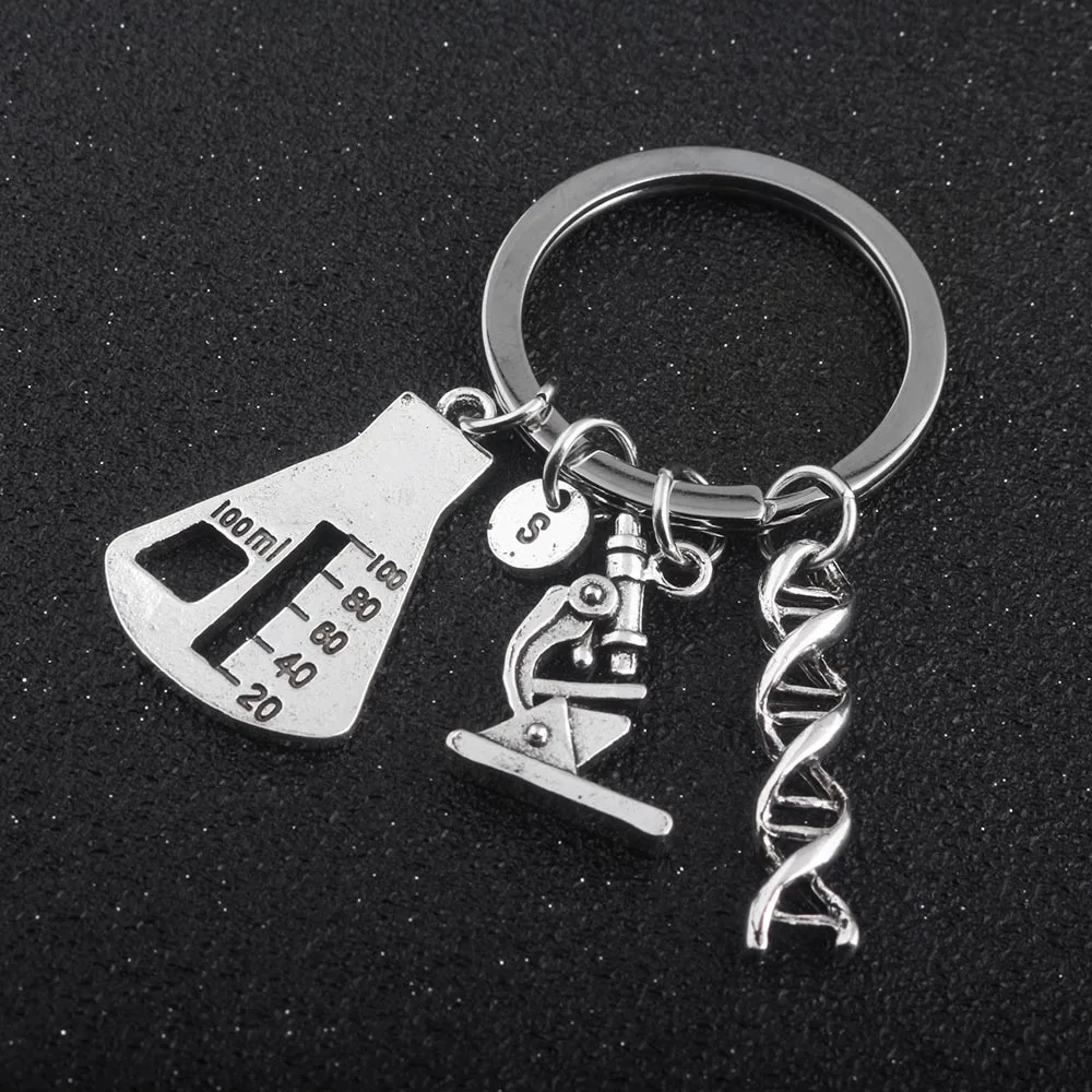 Химический биологический экспериментальный инструмент брелоки коническая