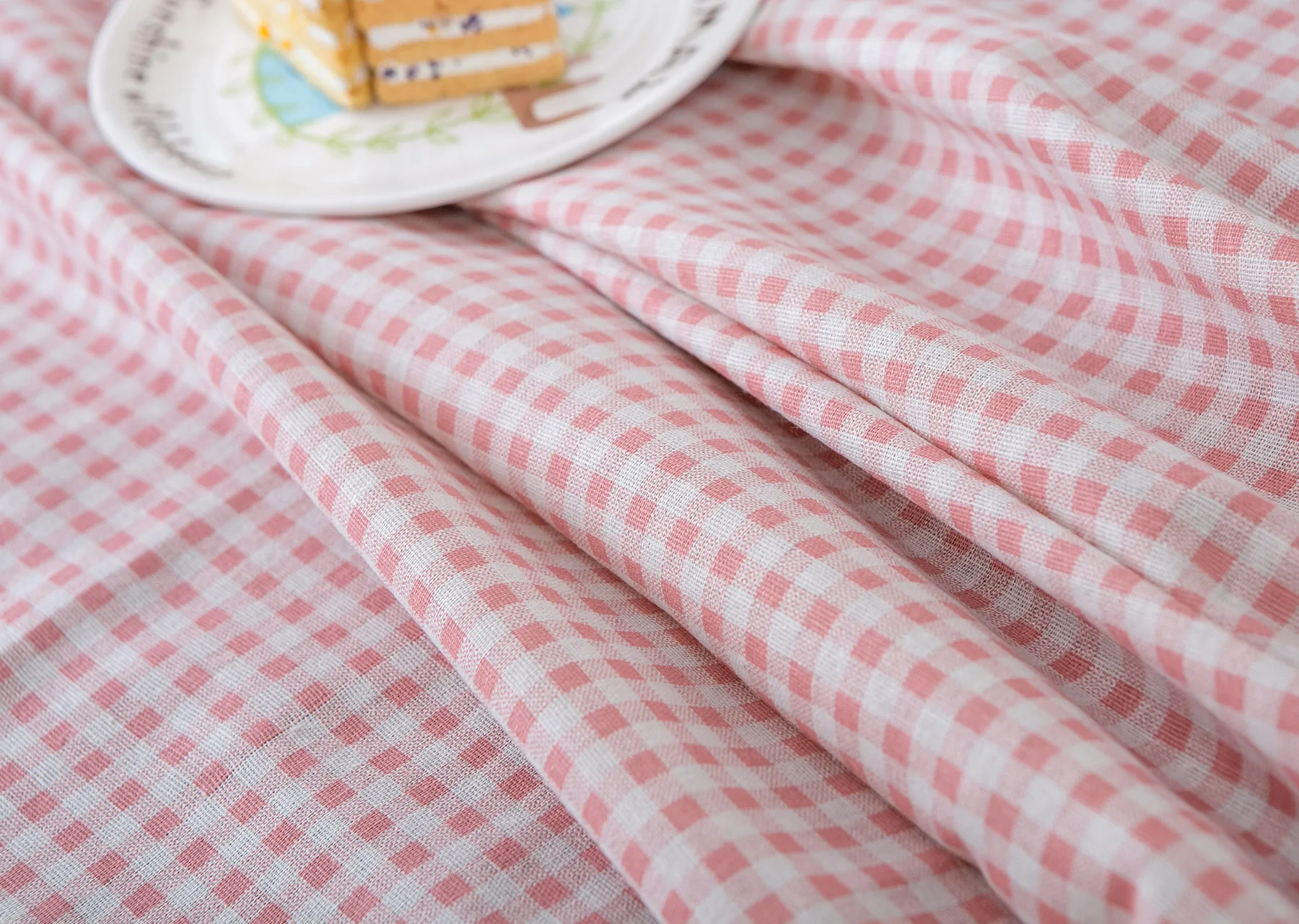 Форт надежды Верхняя одежда в клетку с принтом декоративные Скатерти из хлопка и