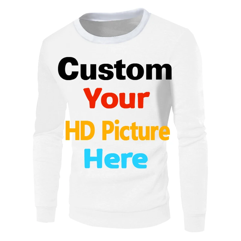 Sweatshirt OGKB индивидуальные для женщин/мужчин персонализированные пользовательские изображения футболка печати молния пара костюм с капюшоном 3D брюки человек Прямая куртки - Цвет: Sweatshirt