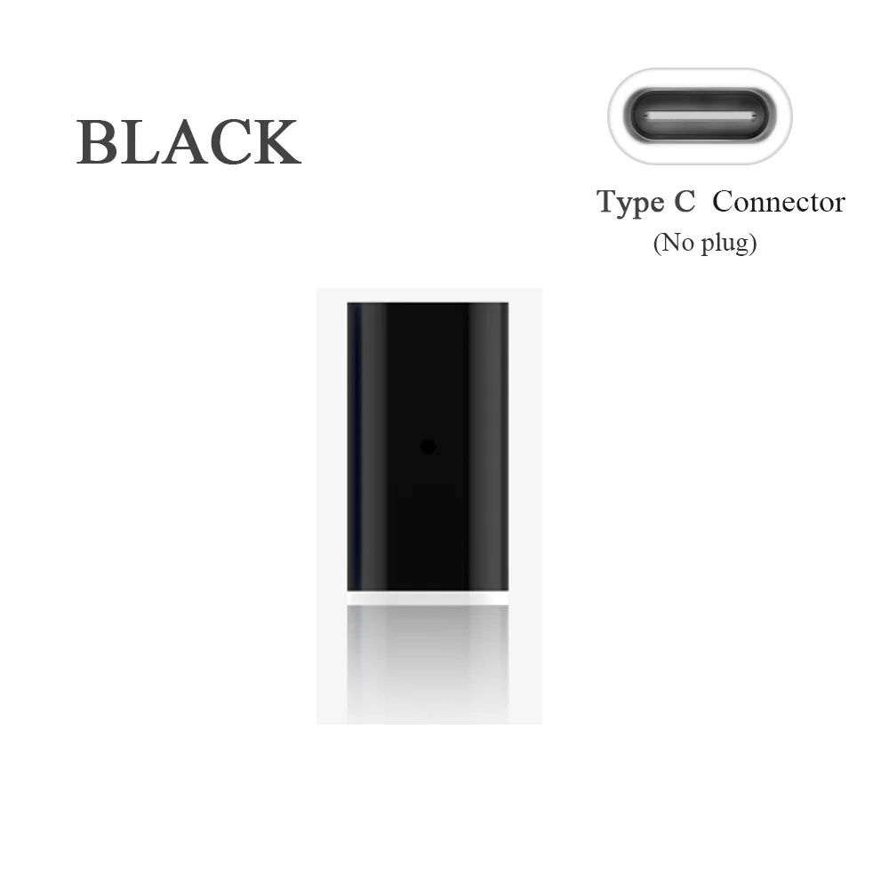 Black Type C Adapter Магнитный адаптер Micro USB для iPhone, samsung, huawei, Магнитный адаптер для зарядки, Дата-кабель - Цвет: Black Type C Adapter