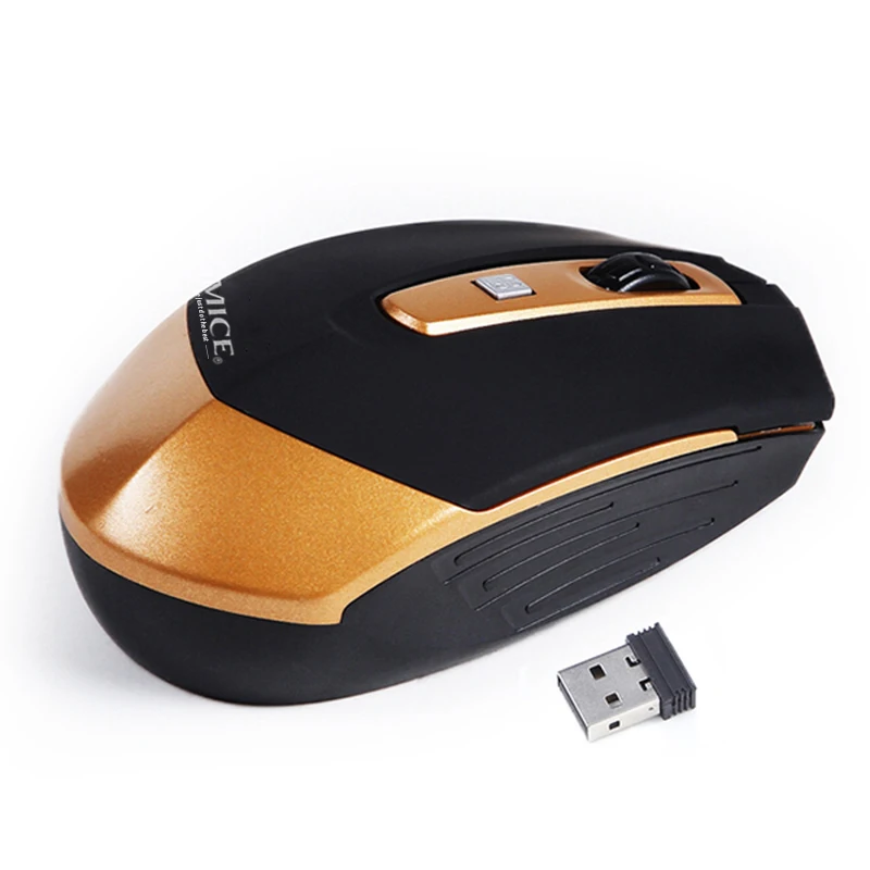 Оптическая беспроводная мышь игровая мышка 4 кнопки USB raton inalambrico 2 4G приемник мини