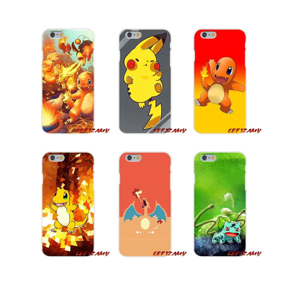 Аксессуары для телефона Pokemons Bulbasaur чехлы iPhone X XR XS MAX 4 4S 5 5S 5C SE 6 6S 7 8 Plus ipod touch