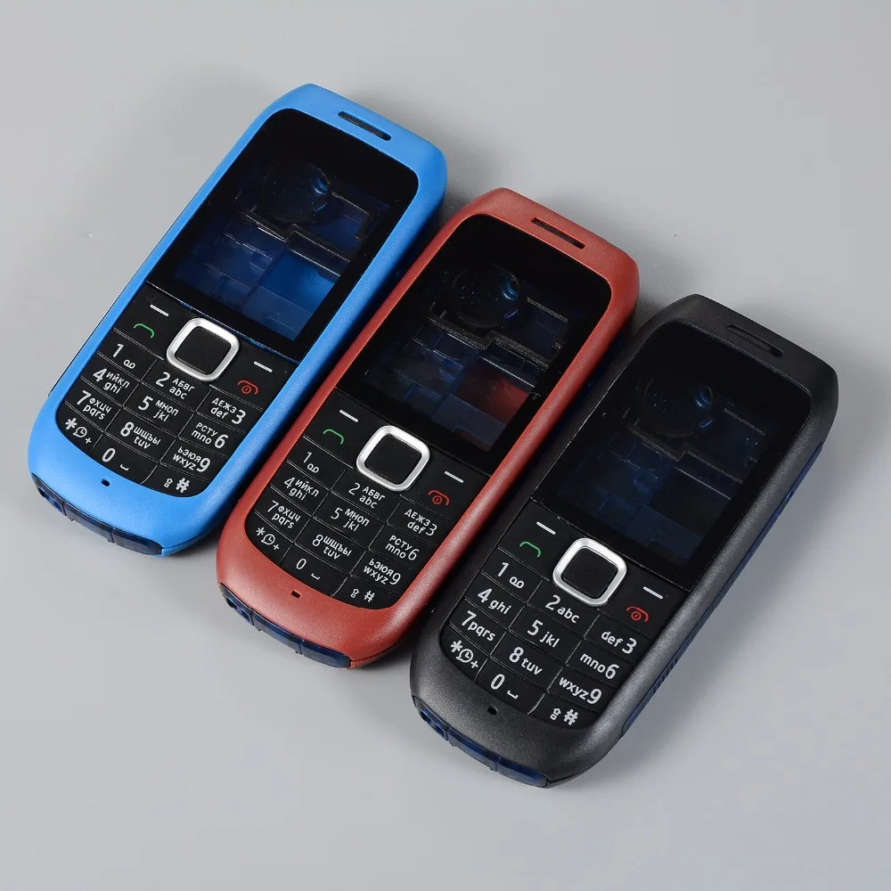 Крышка батарейного отсека для Nokia 1616 новый лицевой чехол + передняя средняя рамка