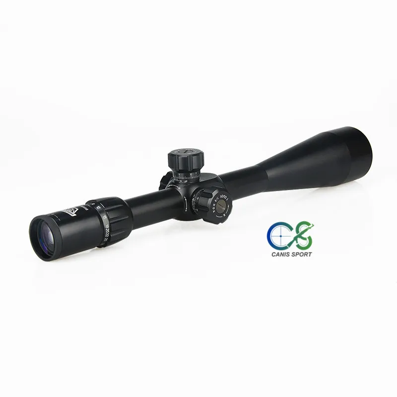 Canis Latrans винтовка охотничий прицел 10-40x56SFF 30 мм трубка с подсветкой красный/зеленый Mil Dot черный для наружного охотничьего gs1-0284