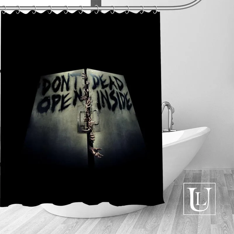 Занавеска для душа Ходячие мертвецы оригинальный дизайн креативная занавеска