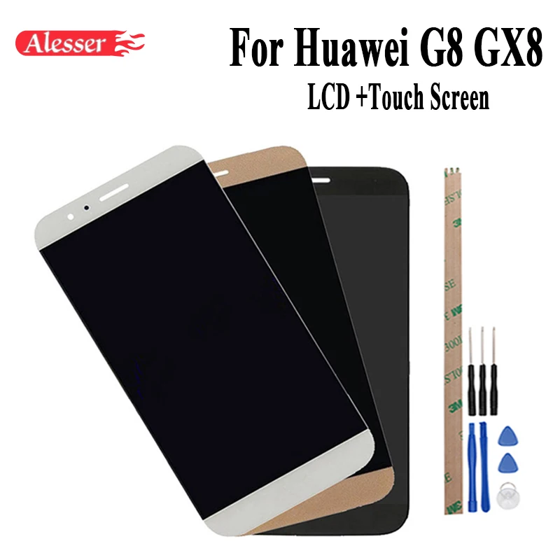 Alesser 100% тестирование для huawei G8 GX8 RIO-L01 RIO-L02 RIO-L03 ЖК-дисплей Дисплей + кодирующий