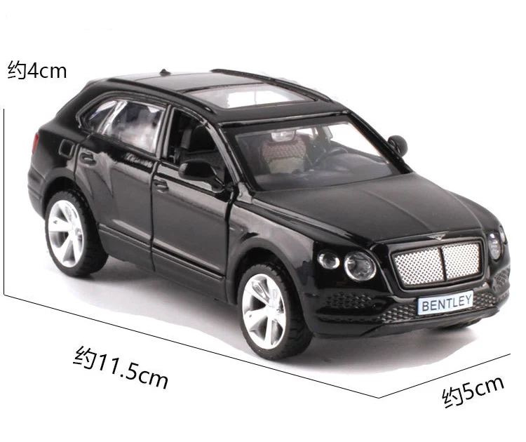 Литая металлическая модель автомобиля Caipo 1:45 из сплава Bentayga для коллекции